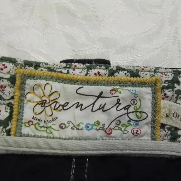 Aventura organic cotton Lycra Blend Size 12 skirt With Pockets - Picture 3 of 14